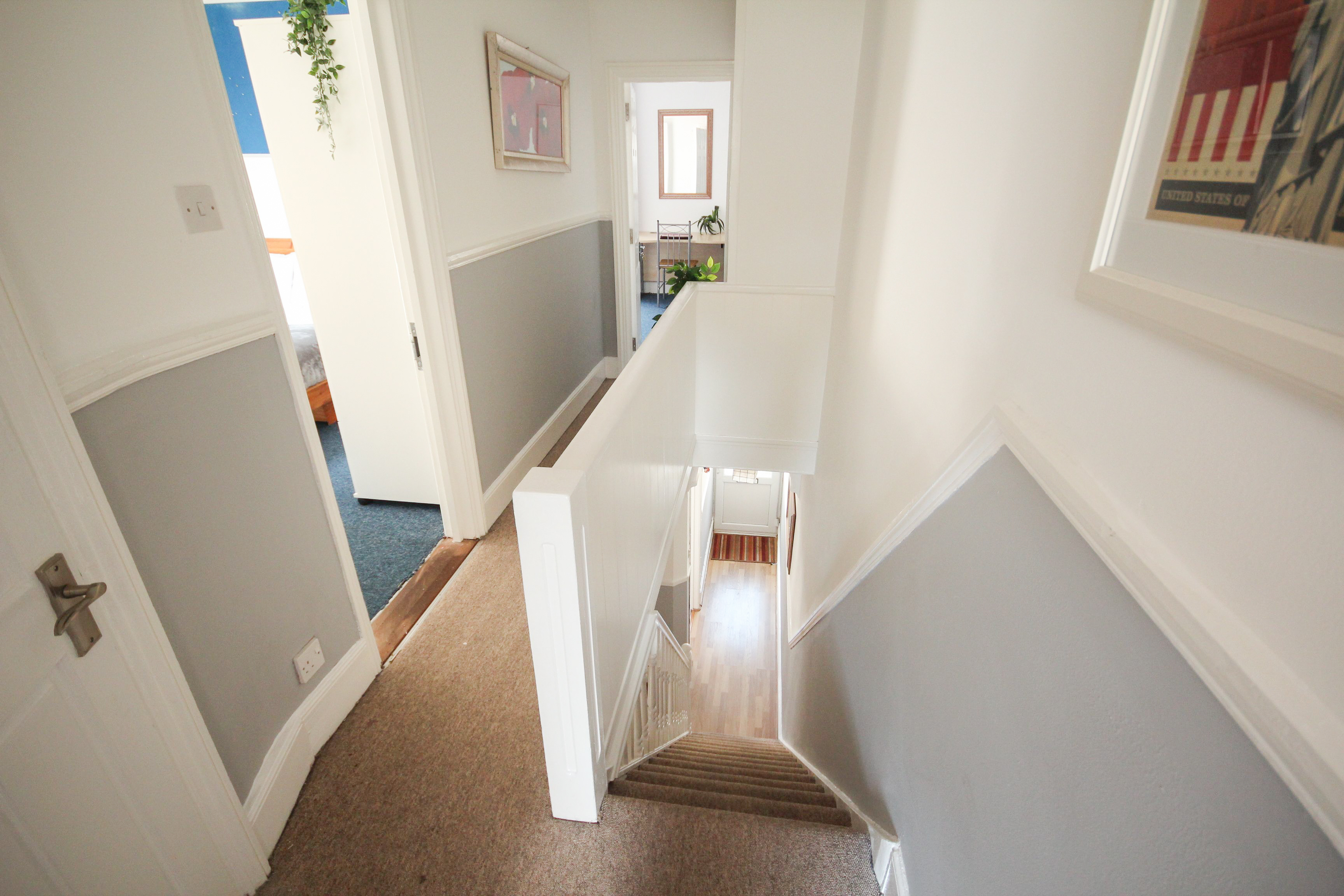 upstairs hallway 45wheatstone